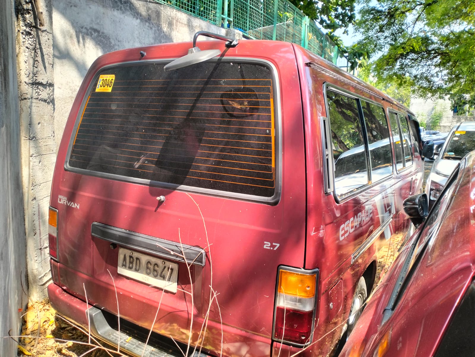 2015 Nissan Urvan Shuttle MT Van for sale in Parañaque (ABD6647) – photo 4