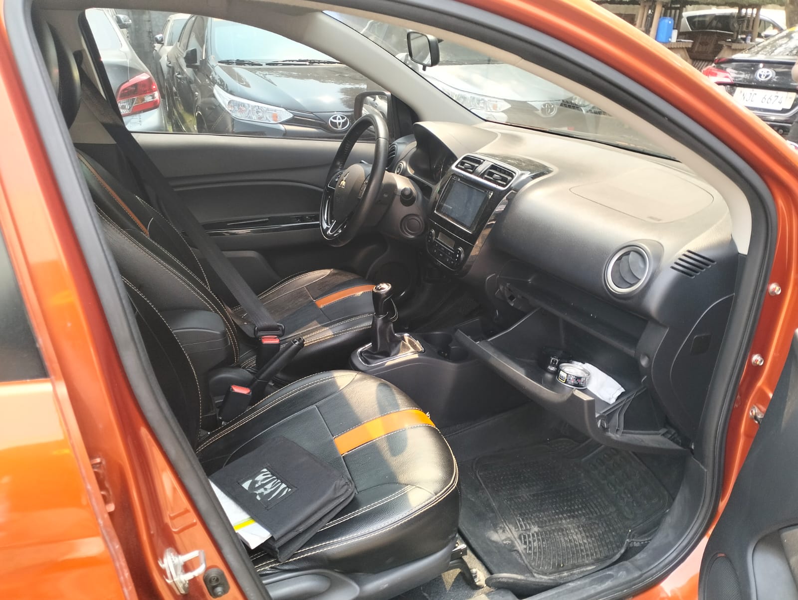 2017 Mitsubishi Mirage GLX AT Hatchback Hatchback for sale in Parañaque (NCS9466) – photo 8